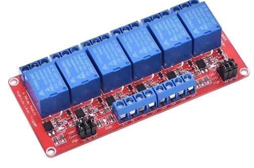 6X relay module 12v 10A