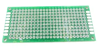 לוח PCB מחורר דו-צדדי 3×7