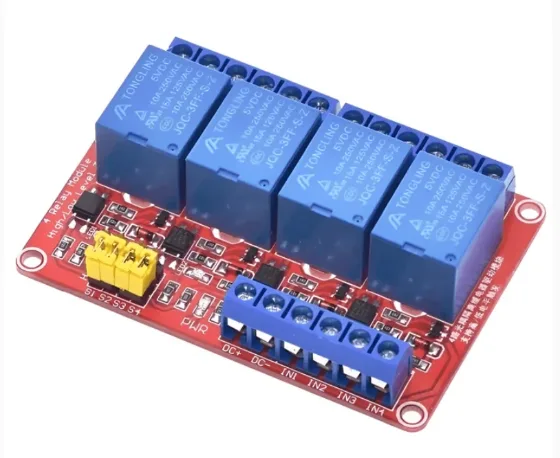 12V relay module, 4 channels