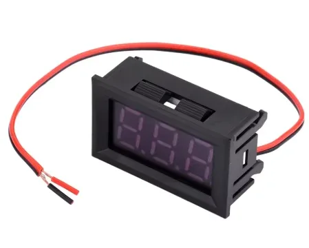 מד מתח דיגיטלי קטן 5–120V