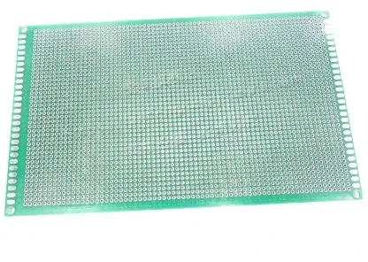 Double-sided perforated PCB 9×15