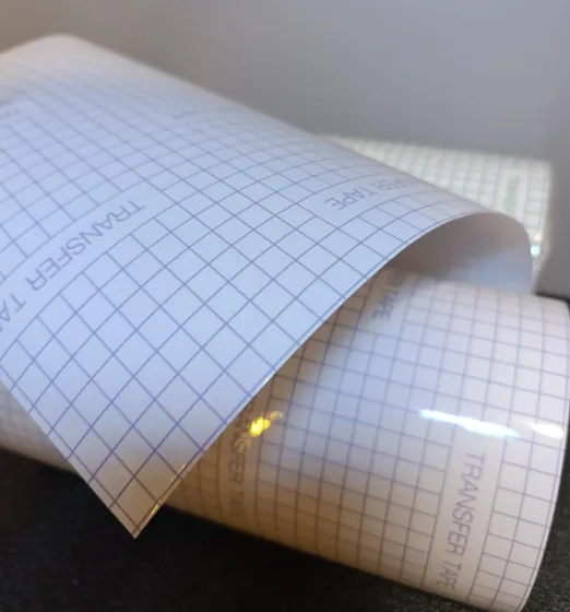 Vinyl transfer tape (Application)